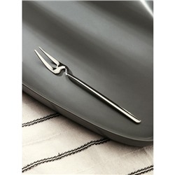 Вилка десертная из нержавеющей стали Magistro Wave, длина 14.7 см, цвет серебряный