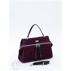 Сумка женская кожаная 9675MSS purple Velina Fabbiano-Safenta в Новосибирске