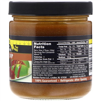 Walden Farms, Caramel Dip, 12 oz (340 g)
