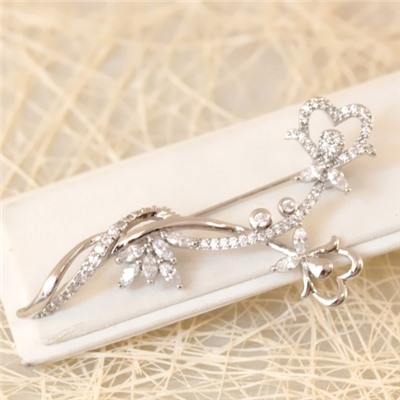 Брошь родий H01-10553