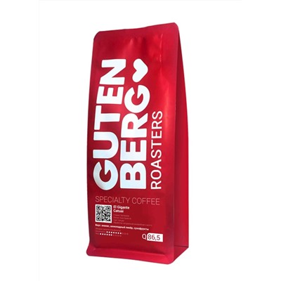 Кофе натуральный жареный в зёрнах El Gigante Catuai (Гватемала), уп. 250 г