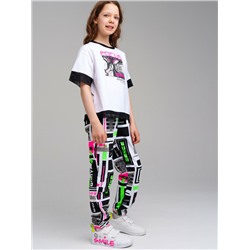 Брюки трикотажные для девочек