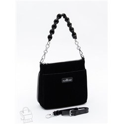 Сумка женская кожаная 2378YF black Polina&Eiterou