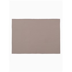 Скатерть Этель ECO, цвет серый, 136×180/±6 см, 70% хл, 30% лён, 190 г/м²