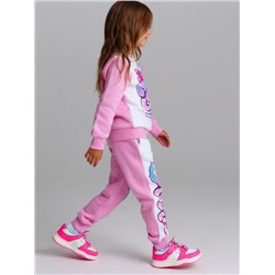 Комплект трикотажный для девочек: толстовка, брюки