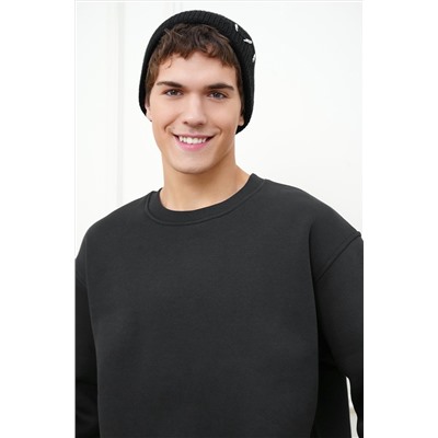 Мужской свитшот из футера с начесом Happyfox