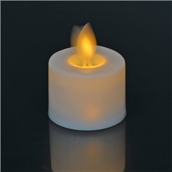 Свеча светодиодная подвижный фитиль 2,5 см / 223-sv /уп 24/960/  (Бежевый)