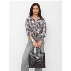 Сумка 58252S d.gray Velina Fabbiana-Safenta