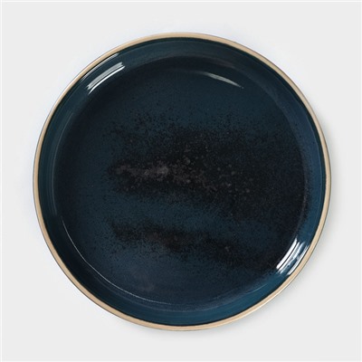 Блюдо фарфоровое Blu reattivo, d=17,5 см