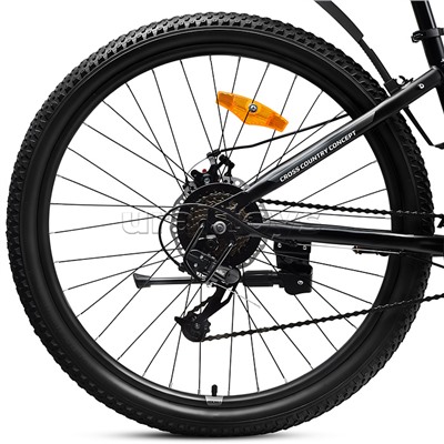 Велосипед 26" Rocket Crater 26, цвет черный, размер 14"