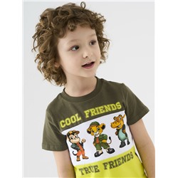 Комплект трикотажный для мальчиков: фуфайка (футболка), шорты