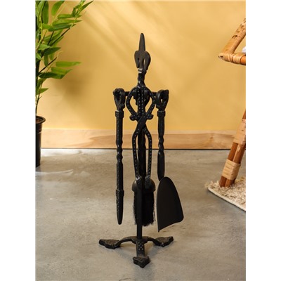 Каминный набор, 50 см, сталь