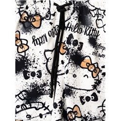 Комплект трикотажный для девочек: топ, шорты