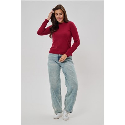 Лонгслив женский 88539 (Бордовый)