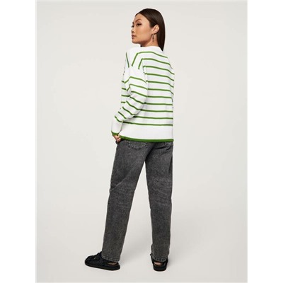 Mom Fit CONTE CON-590 Джинсы mom из денима оксидной варки
