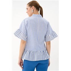 Блузка Памела (голубой)