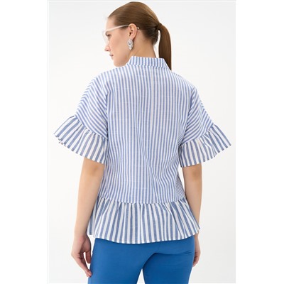 Блузка Памела (голубой)