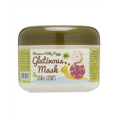 Elizavecca Крем с муцином улитки / Glutinous Mask 80% Snail Cream, 100 мл 14884