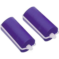 Dewal Beauty Бигуди резиновые, 25 мм, фиолетовый 3912