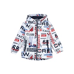 Куртка текстильная с полиуретановым покрытием для мальчиков (ветровка)