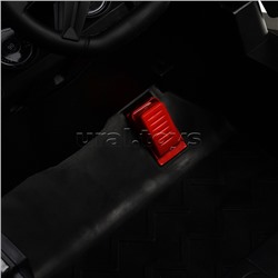 Электромобиль детский "Супер машина" (цвет черный)