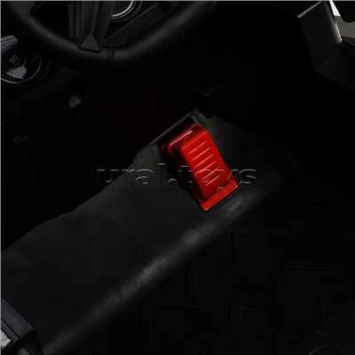 Электромобиль детский "Супер машина" (цвет черный)