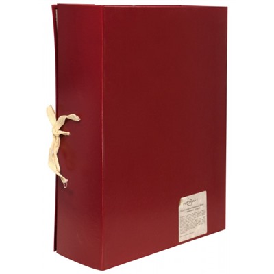 Короб архивный бумвинил  80мм с завязками собранный ассорти BB9180 inФОРМАТ