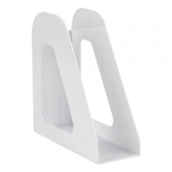 Лоток для бумаг вертикальный  90 мм Фаворит белый ЛТВ-30497 Стамм