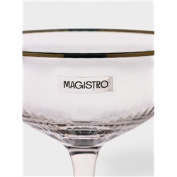 Бокал для коктейля Magistro «Орион», 270 мл, 15×11.2 см, стекло, прозрачный