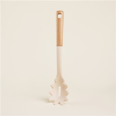 Ложка для спагетти SL Home, 33.5×7×5 см, бежевая
