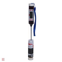 LEBEN Термощуп кухонный, max 300C, чёрный