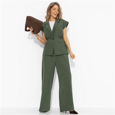 Брюки , в которых удобно весь день, Легкой походкой (хаки)