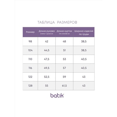 BATIK Куртка