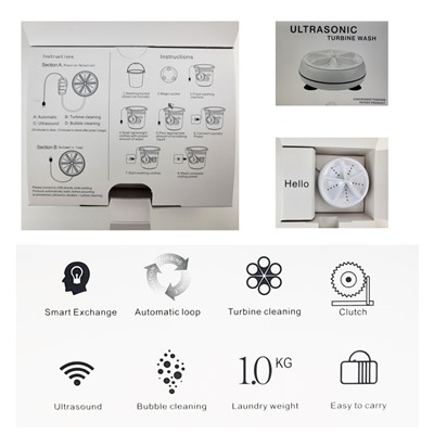 Мини-стиральная ультразвуковая машина