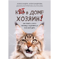 Эксмо Александра Александрова "Кот в доме хозяин! Как понять своего питомца, подружиться и не навредить"