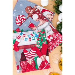 Полотенце вафельное Тепло в каждом мгновении