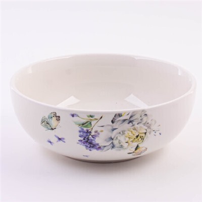 60208 Супница 750мл Букет фантазий доломит LR (х24)