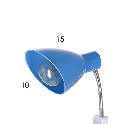 Бра в розетку «Классика» 1×10 Вт Е27 синий 10×14.5×25 см