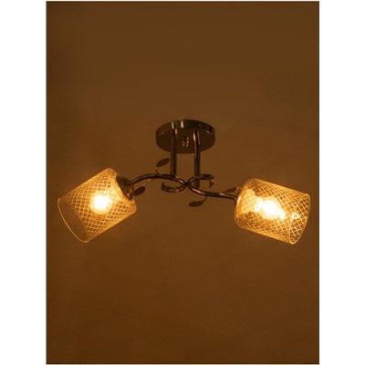 Люстра «Клара» 2×40 Вт Е27 хром