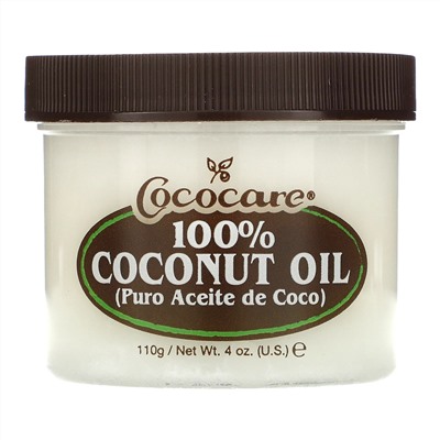 Cococare, 100% Кокосовое масло, 4 унции (110 г)