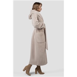 01-12114 Пальто женское демисезонное (пояс)