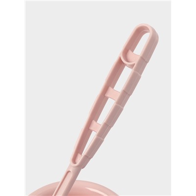 Ёршик для унитаза «Блеск. Стандарт», 15×15×39 см, с подставкой, розовый