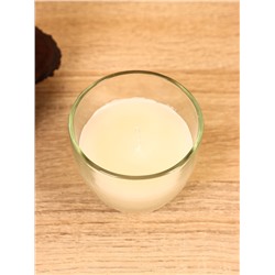 Свеча ароматическая в стакане SCENTED CANDLE, 100 г, шелковица, ваниль