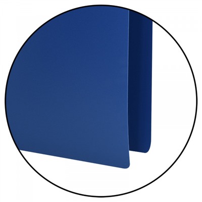 Папка скоросшиватель пластиковая непрозрачная синяя 0,5мм NC4055B inФОРМАТ