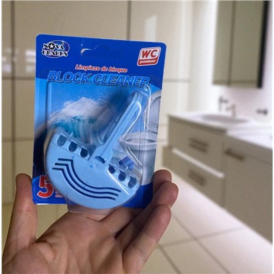 Освежитель для унитаза, очищающий блок , Океан