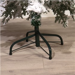 Искусственная ёлка заснеженная с шишками «Зимнее волшебство. Элит», 150 см, 205 смешанных веток на крючках