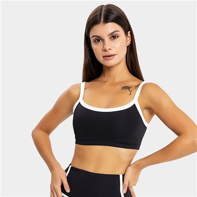 Топ женский Mark Formelle, чёрный, белый, размер 46 (M)