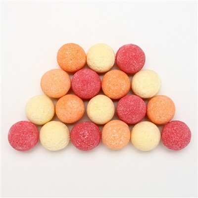 Бомбочки для ванны «Аромат праздника», аромат глинтвейн, 18×20 г, Чистое счастье