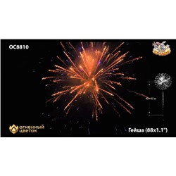Фейерверк ОС8810 Гейша / Geisha (1,1" х 88)