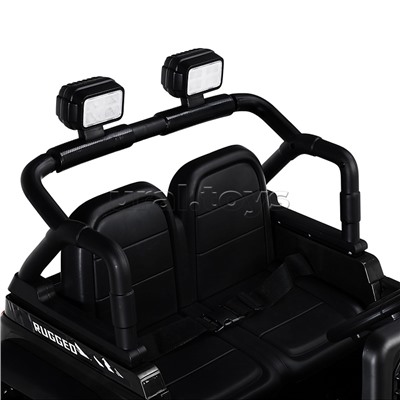 Электромобиль детский "Городской внедорожник" (цвет черный)